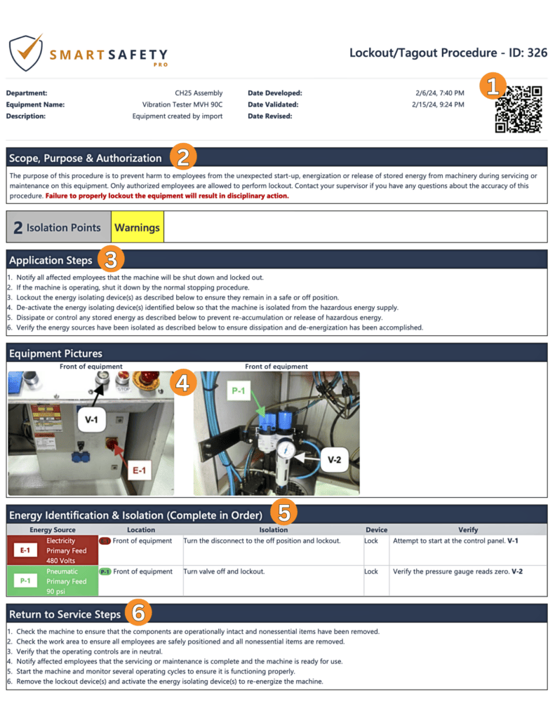 lockout tagout procedure How to Complete a Lockout Tagout Procedure with a QR Code