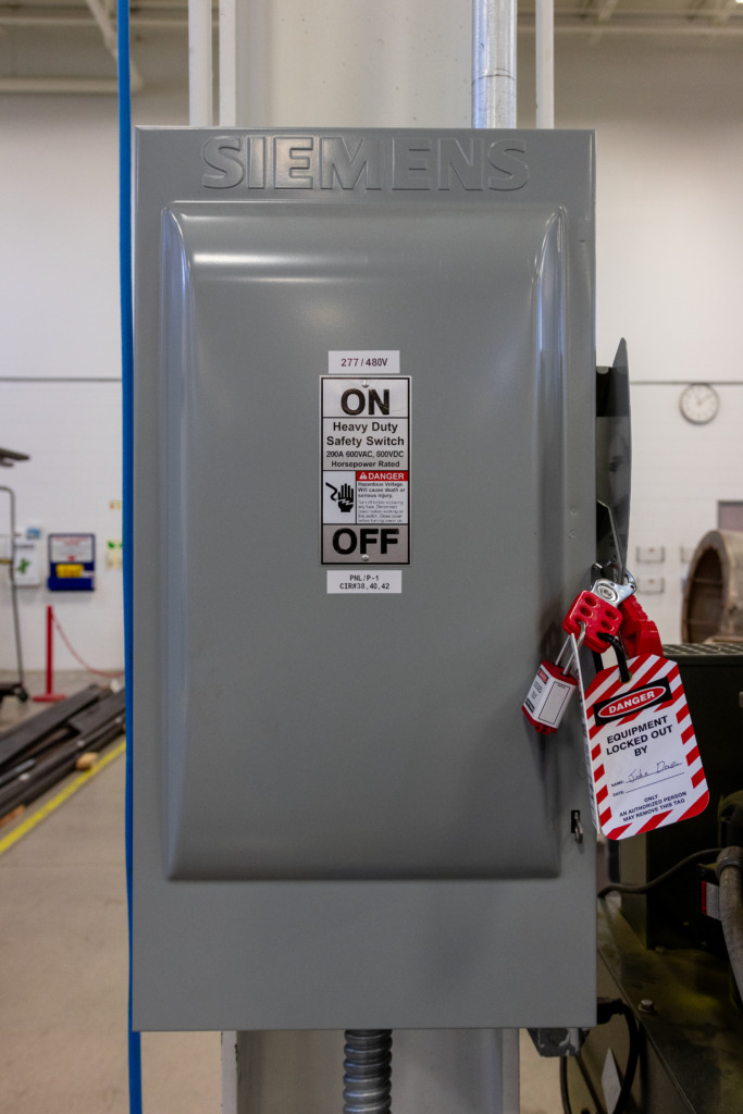 Lockout tagout management software